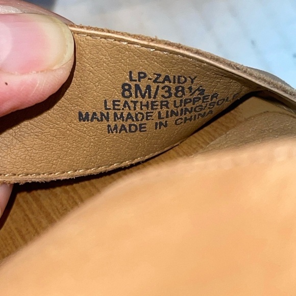 Lucky Brand Women's Shoes Size 8M Brown Leather "Zaidy" Platform Sandal - Picture 13 of 13